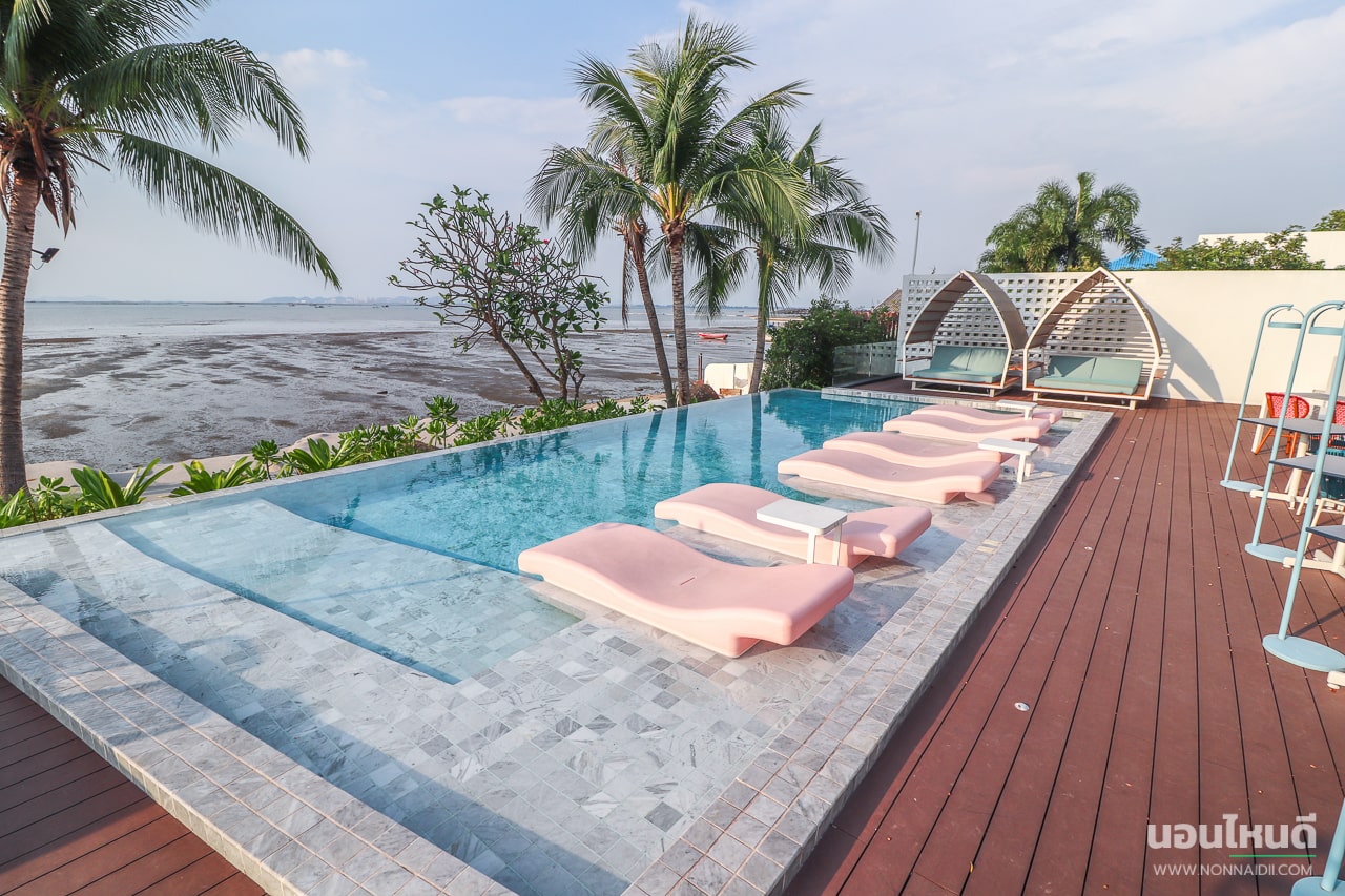 รีวิว Kram Pattaya ที่พักพัทยาติดทะเล ระดับ 5 ดาว มุมไหนก็ถ่ายรูปสวยไปหมด