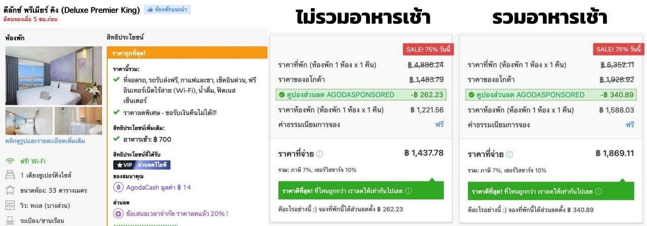 รีวิว!! Centre Point Prime Hotel Pattaya โรงแรมพร้อมสวนน้ำ ราคาเบาๆ ในพัทยา!